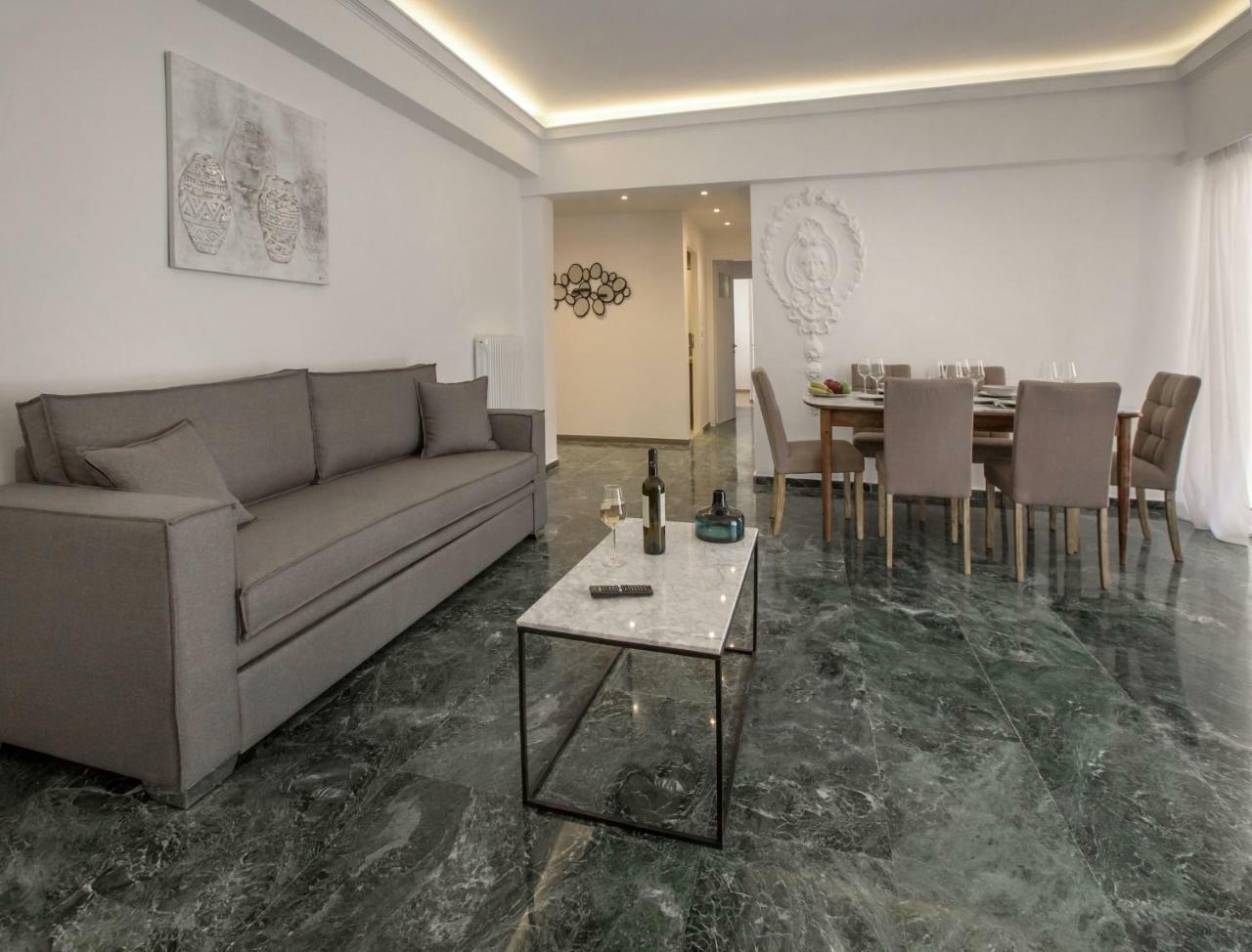 Roomy And Comfortable Apartment Near Acropolis By Ghh Athén Kültér fotó